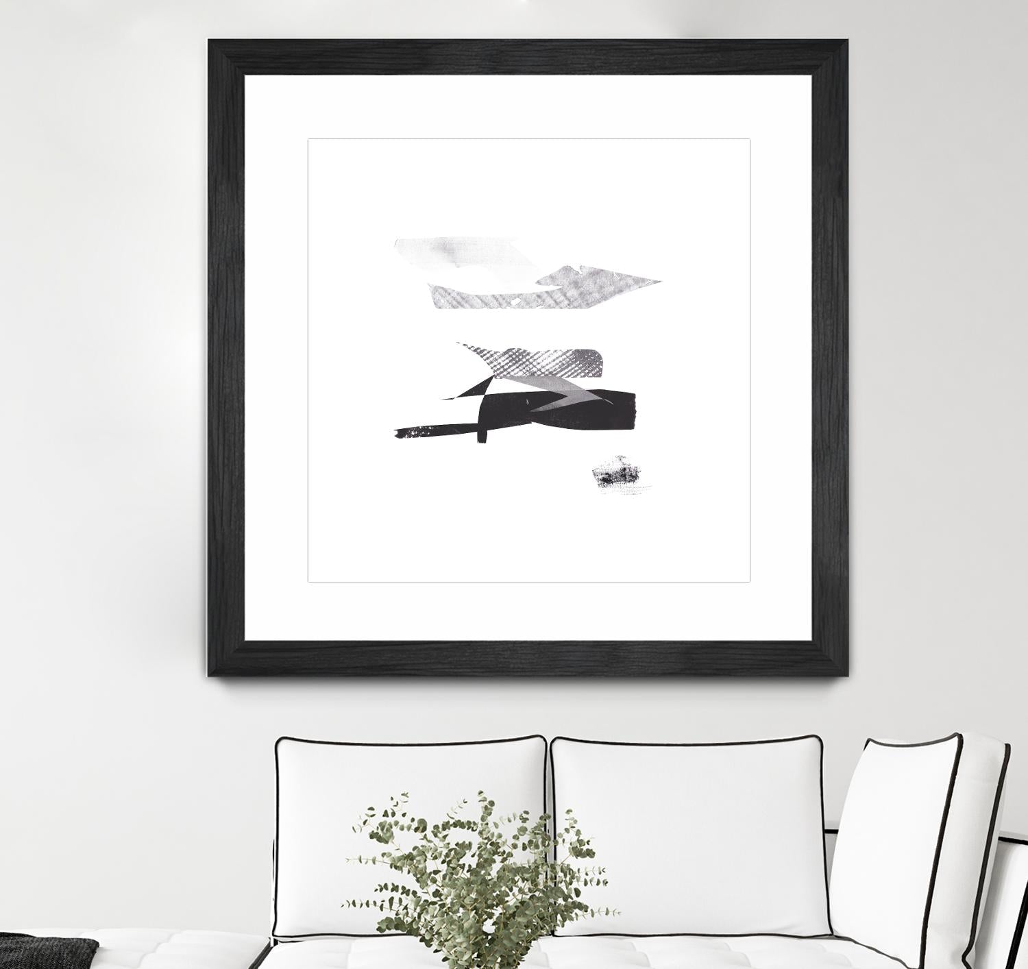 Cotton Scraps I by Melissa Wang on GIANT ART - white abstract abstract