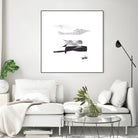 Cotton Scraps I by Melissa Wang on GIANT ART - white abstract abstract