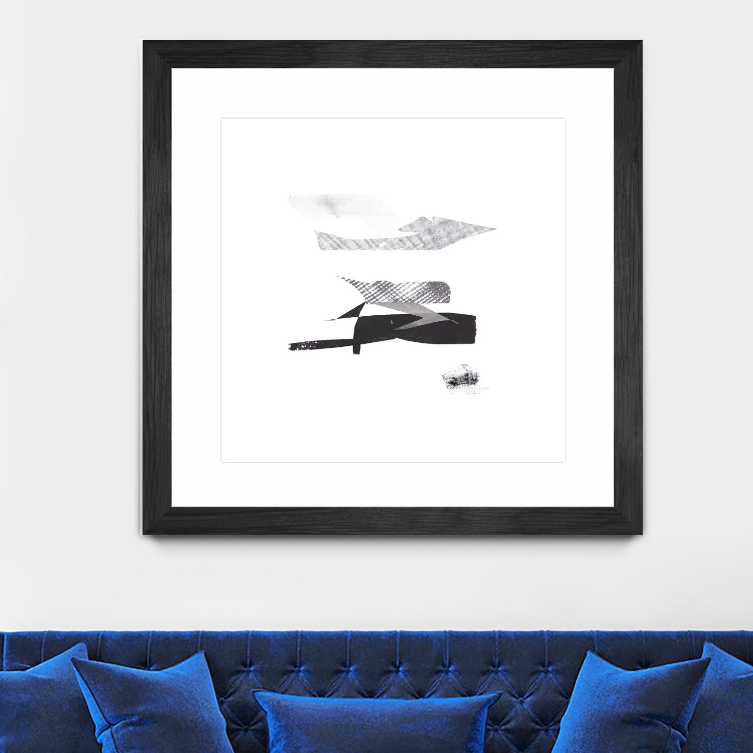 Cotton Scraps I by Melissa Wang on GIANT ART - white abstract abstract