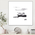 Cotton Scraps I by Melissa Wang on GIANT ART - white abstract abstract