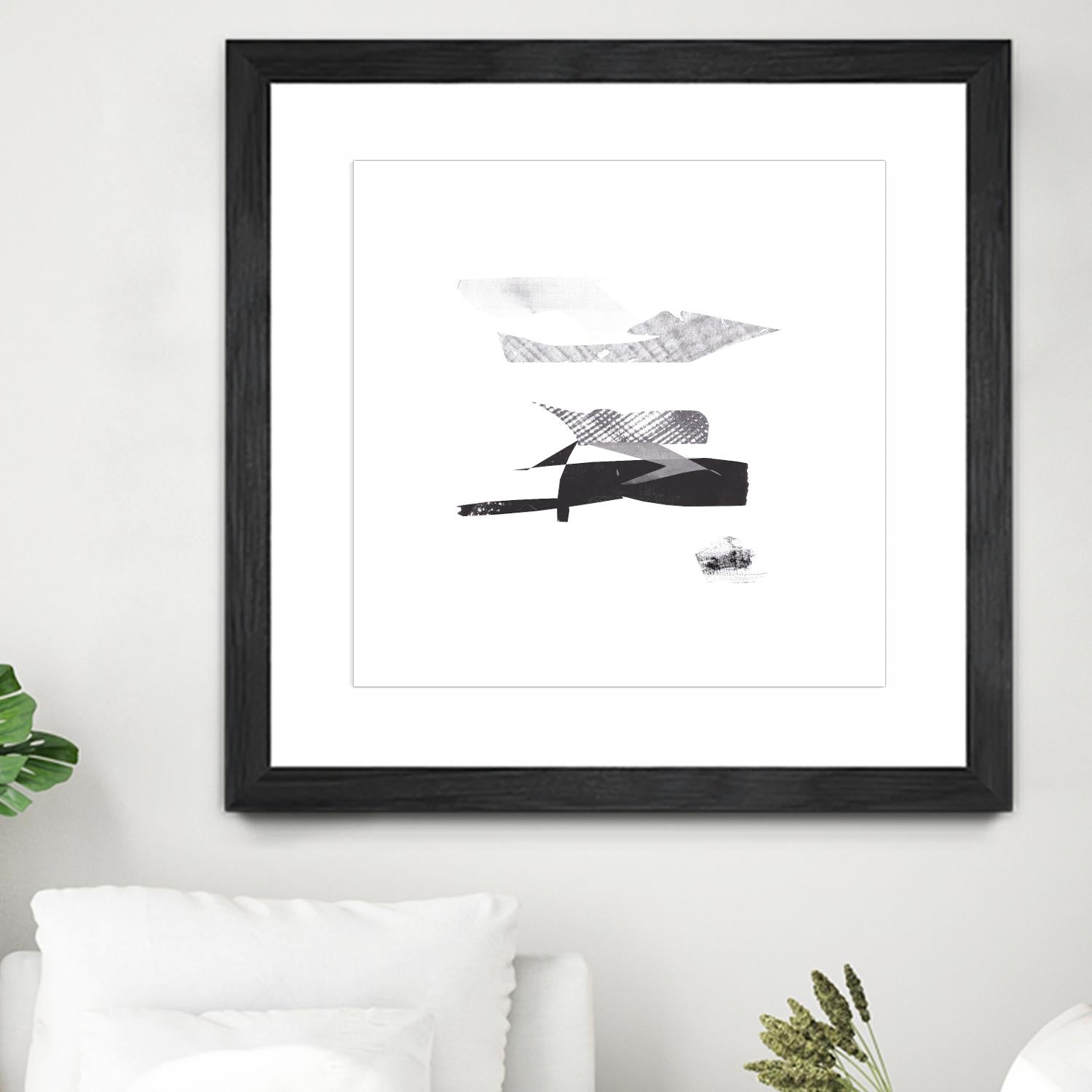 Cotton Scraps I by Melissa Wang on GIANT ART - white abstract abstract