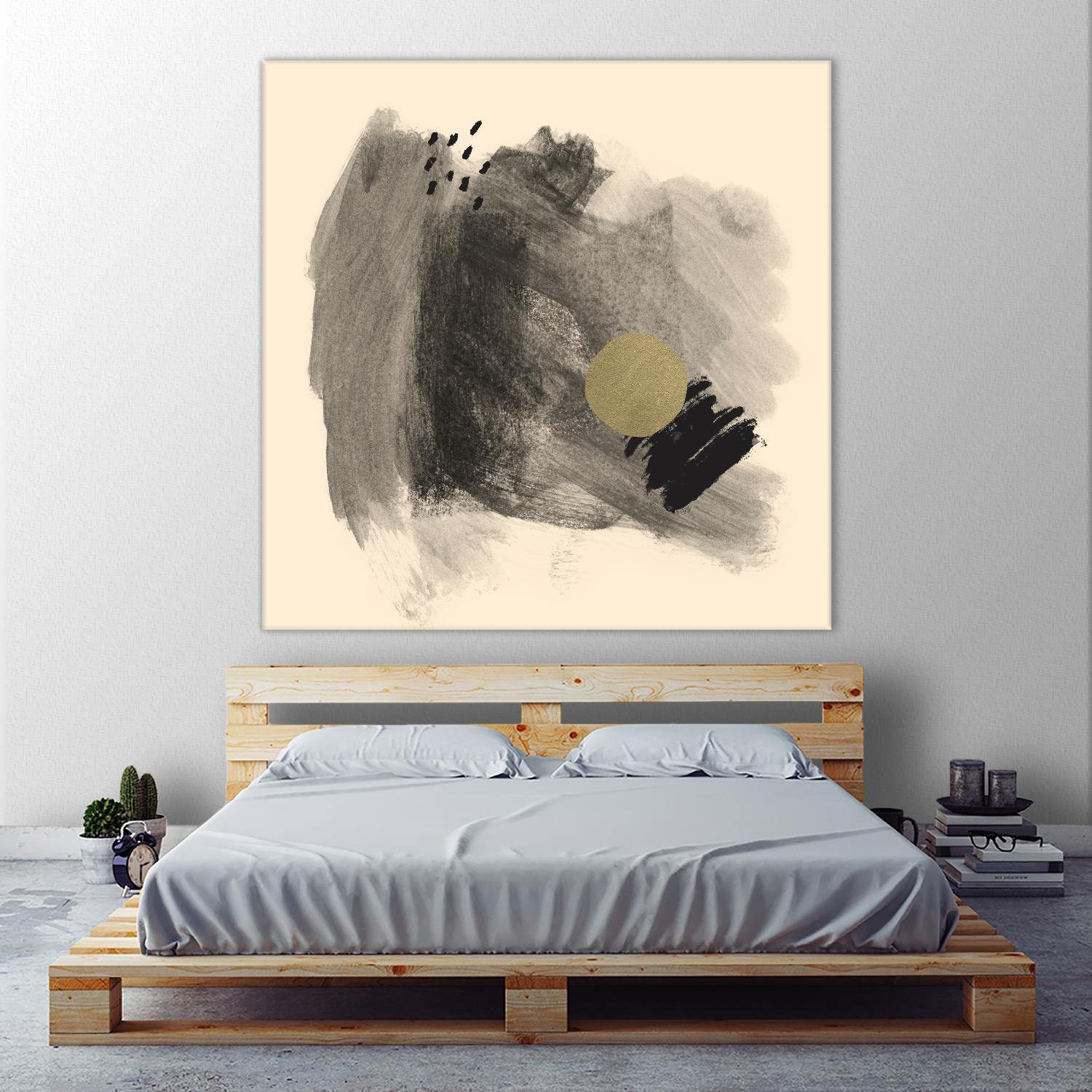 Dark & Stormy I by Jacob Green on GIANT ART - beige abstract abstract