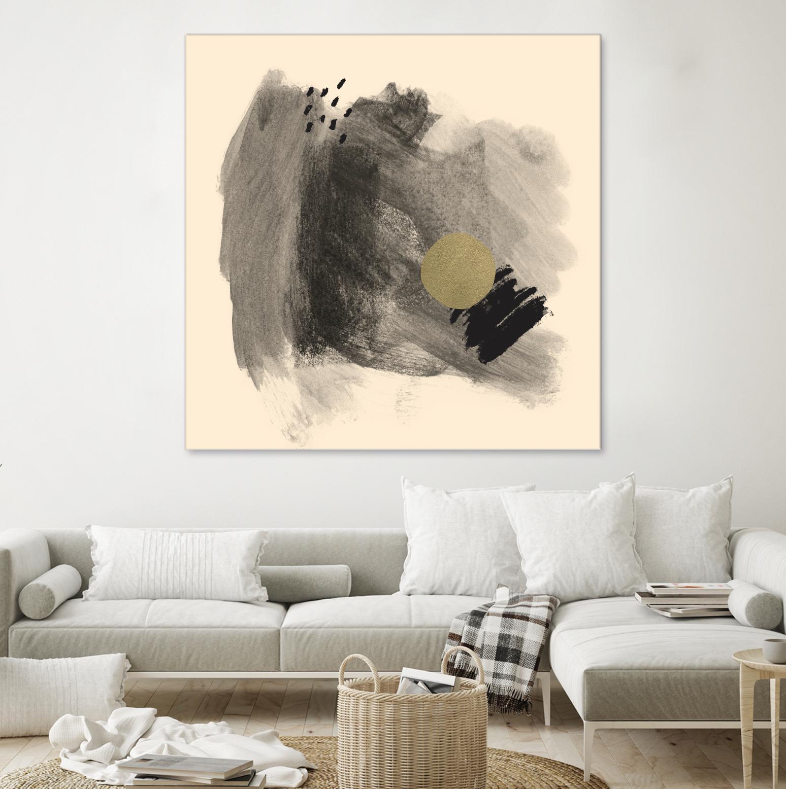 Dark & Stormy I by Jacob Green on GIANT ART - beige abstract abstract