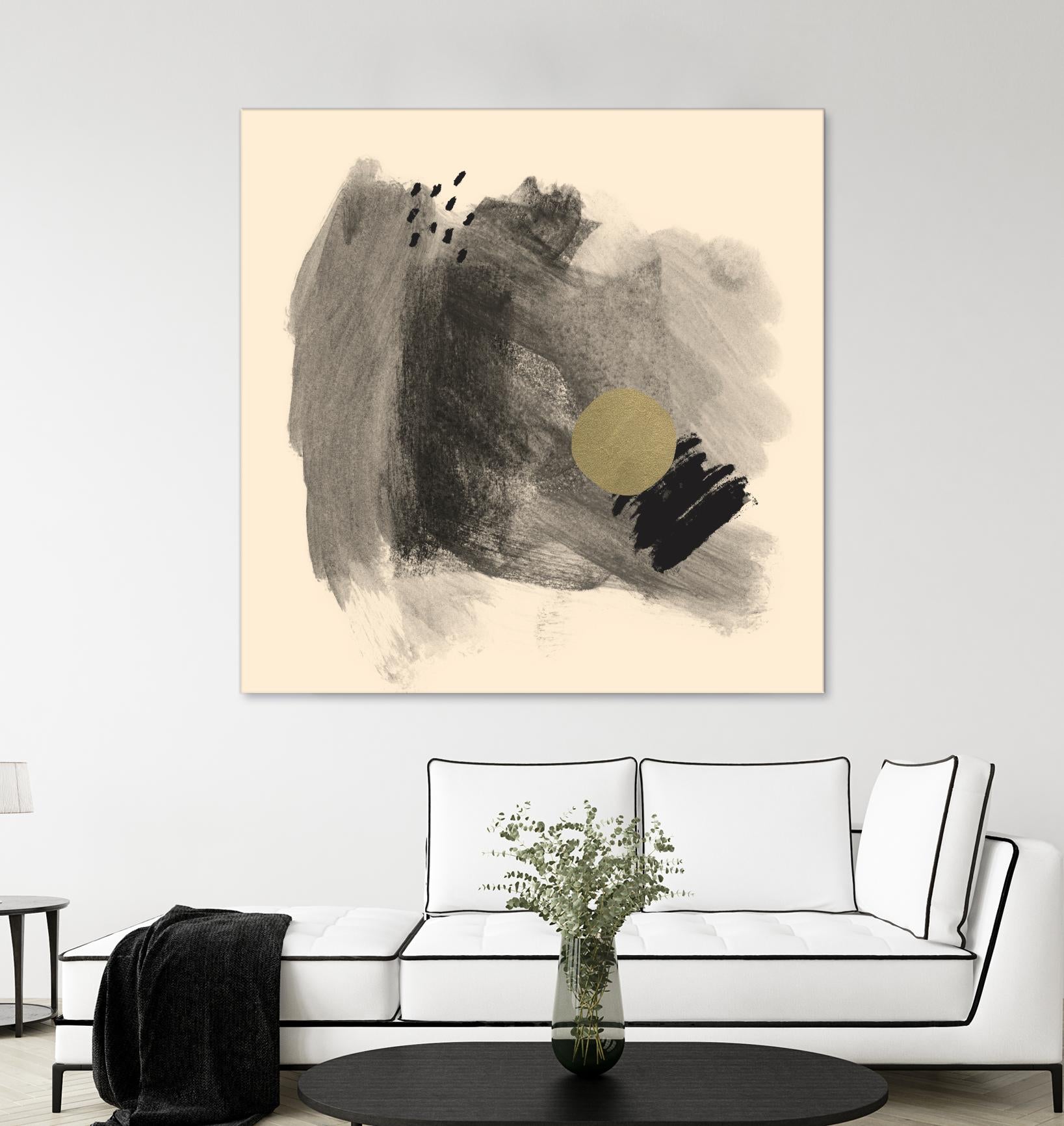 Dark & Stormy I by Jacob Green on GIANT ART - beige abstract abstract