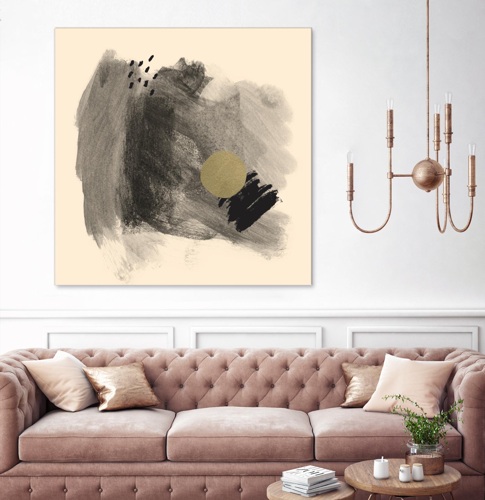 Dark & Stormy I by Jacob Green on GIANT ART - beige abstract abstract
