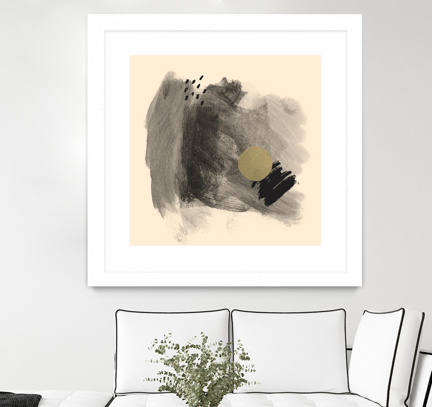 Dark & Stormy I by Jacob Green on GIANT ART - beige abstract abstract