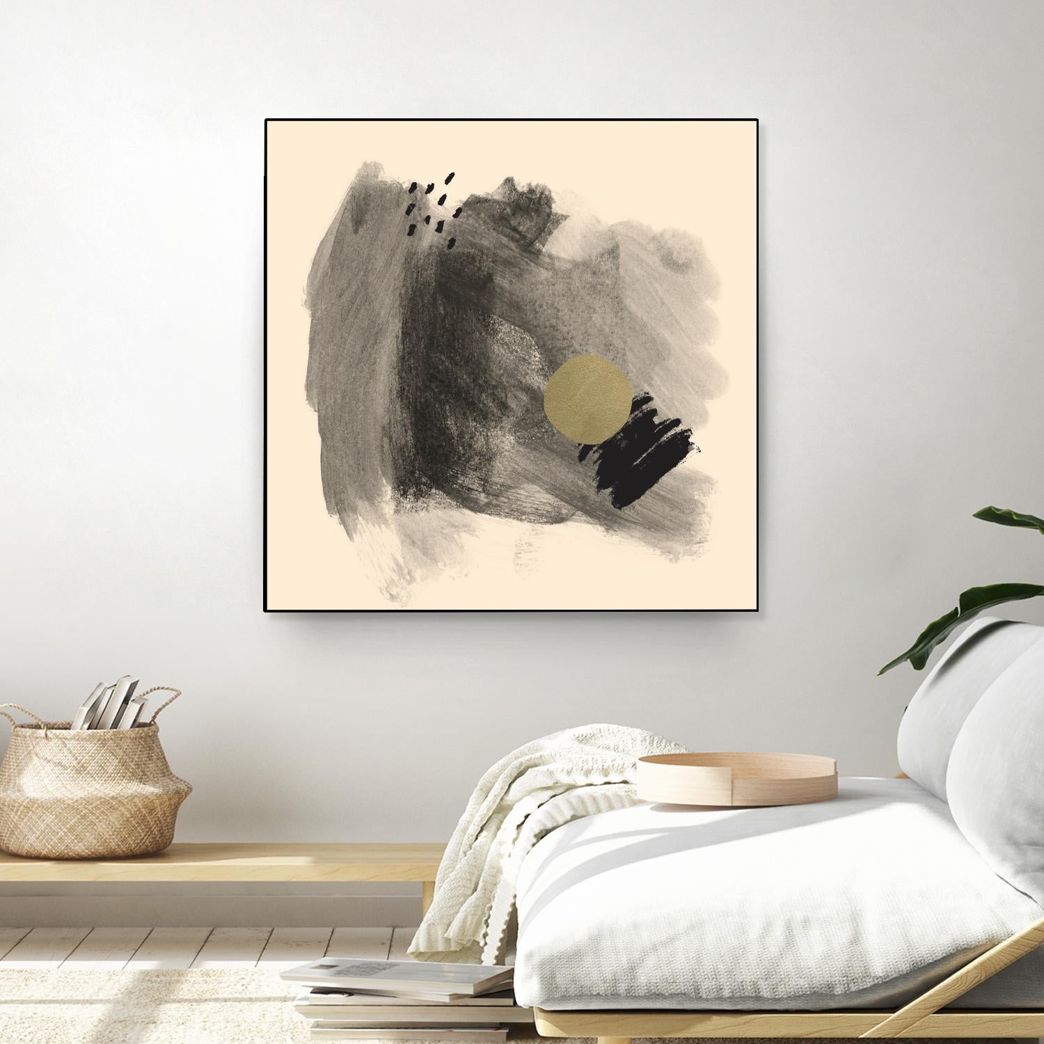 Dark & Stormy I by Jacob Green on GIANT ART - beige abstract abstract