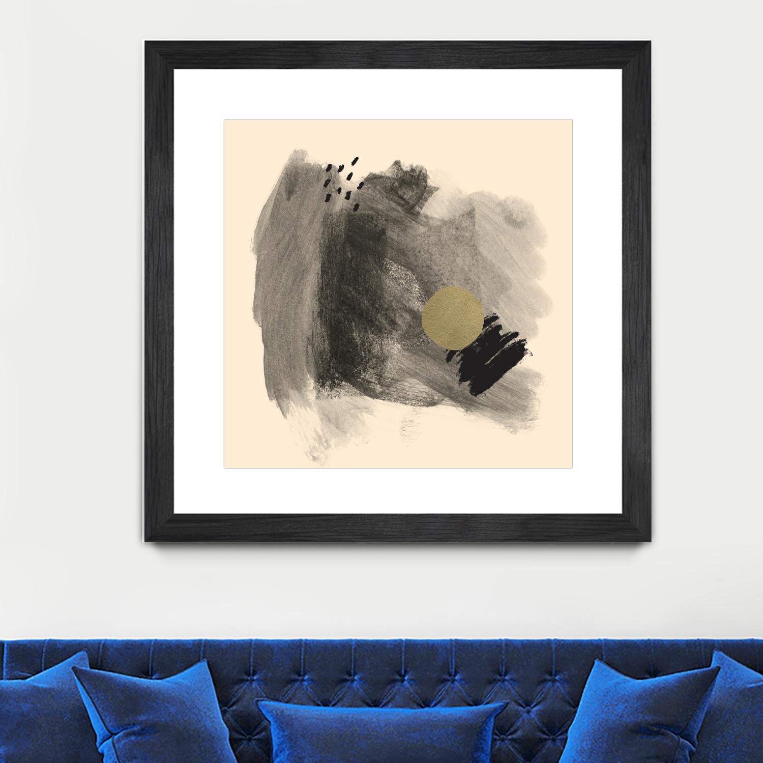Dark & Stormy I by Jacob Green on GIANT ART - beige abstract abstract