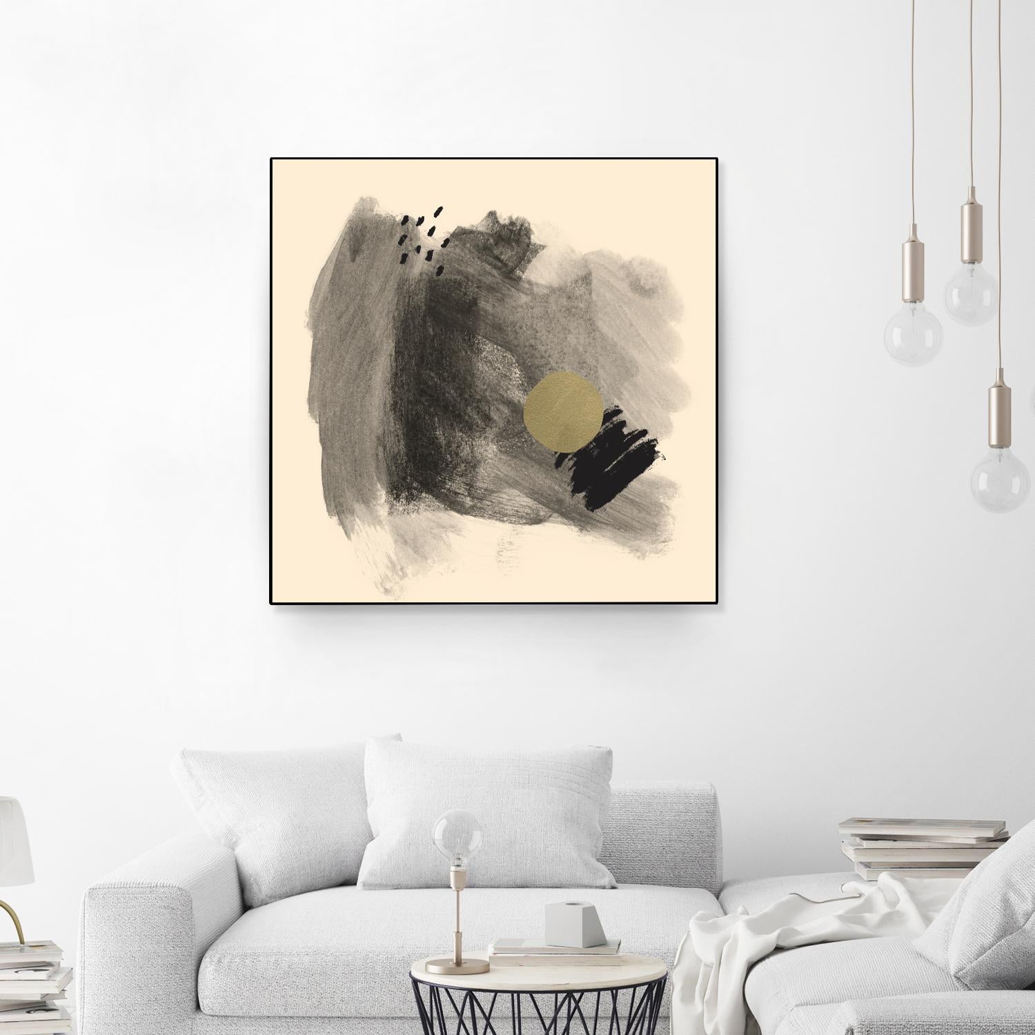 Dark & Stormy I by Jacob Green on GIANT ART - beige abstract abstract