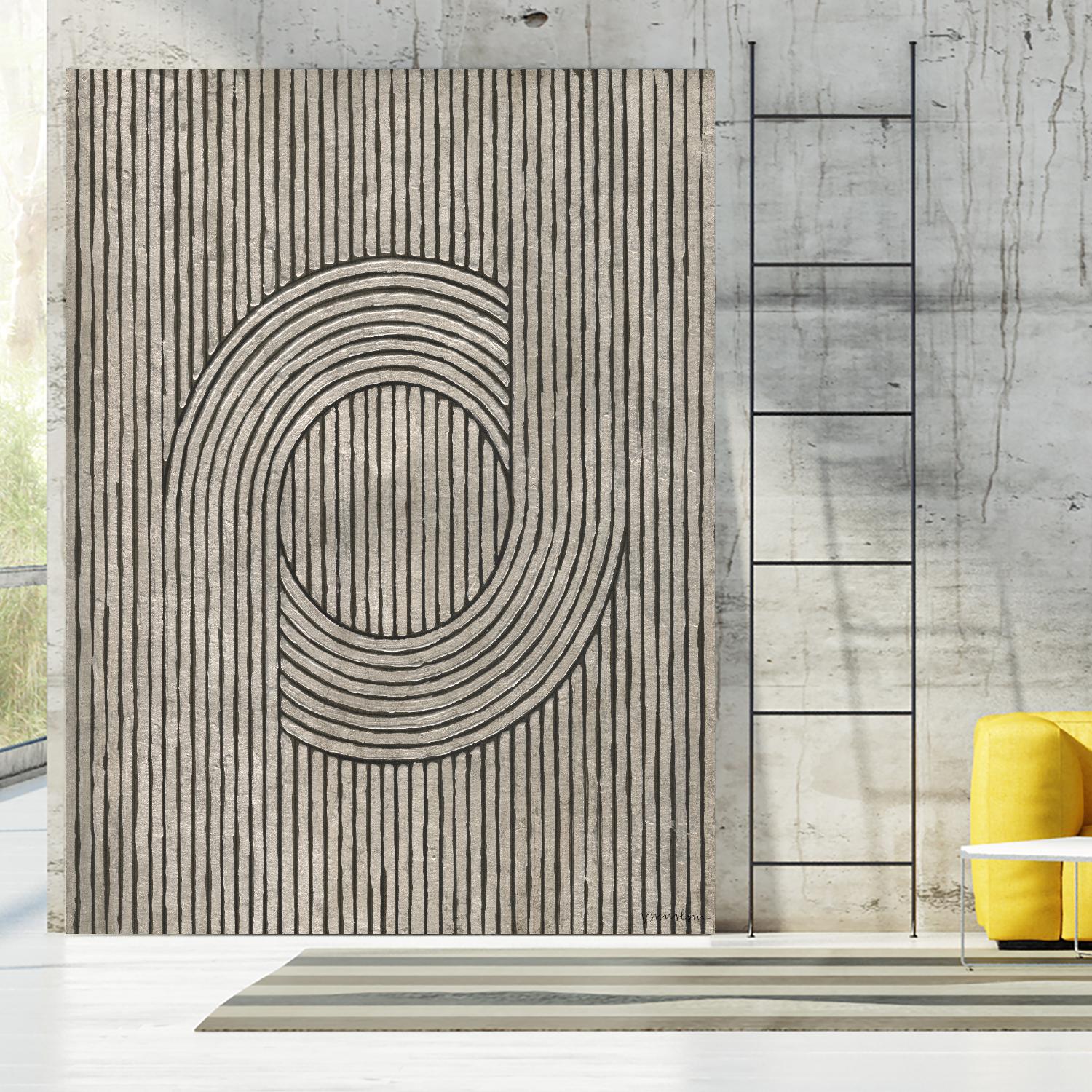 Cedar Grooves III by Vanna Lam on GIANT ART - black abstract abstract