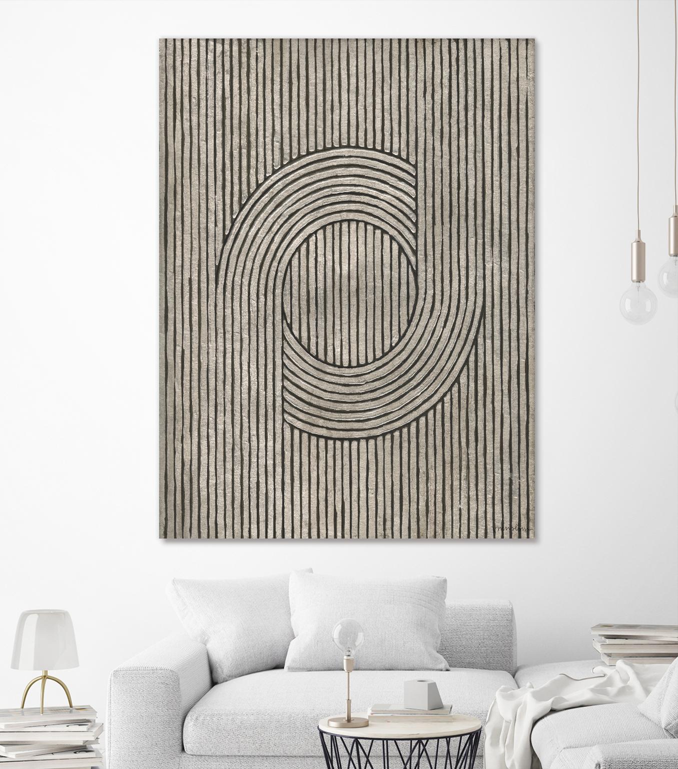 Cedar Grooves III by Vanna Lam on GIANT ART - black abstract abstract