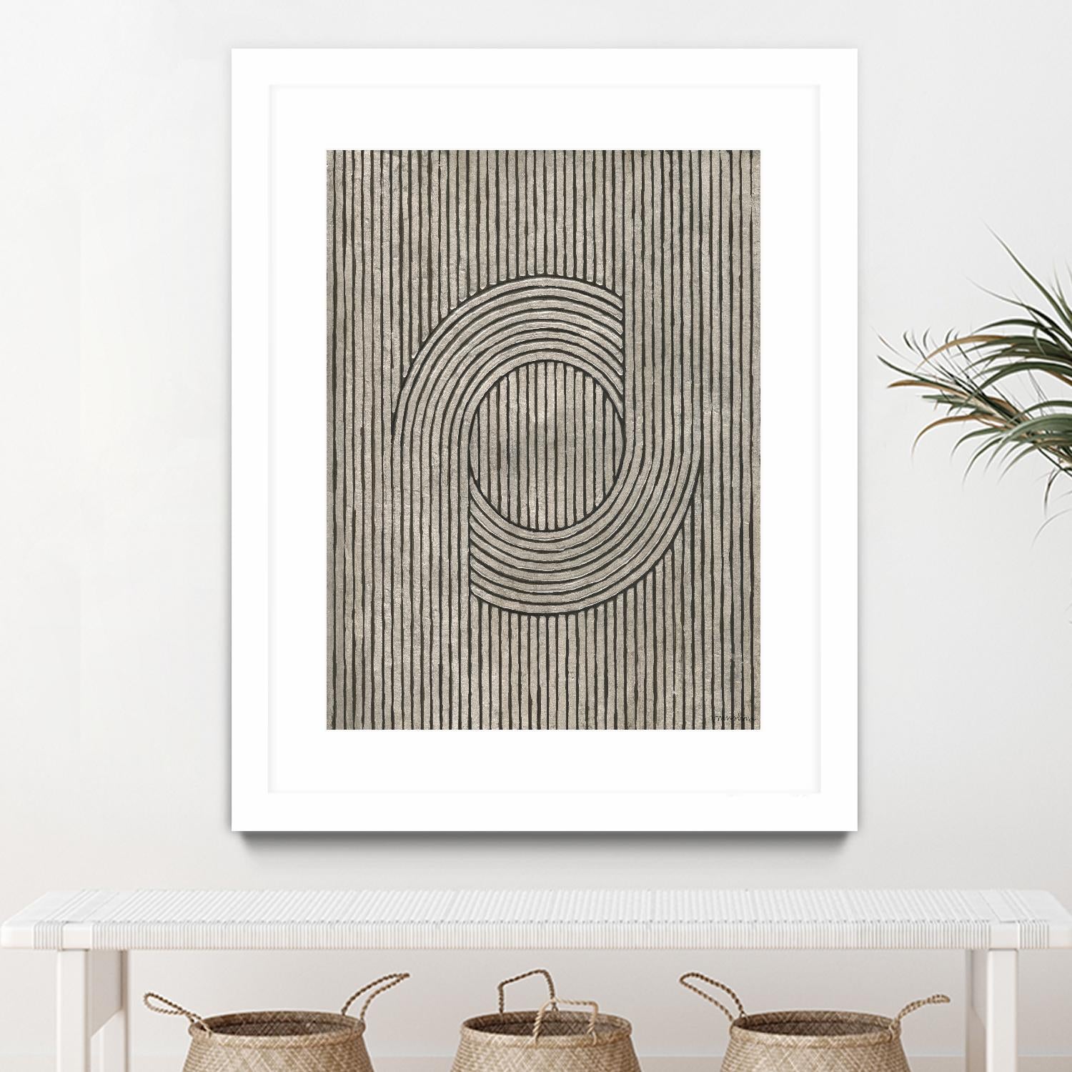 Cedar Grooves III by Vanna Lam on GIANT ART - black abstract abstract