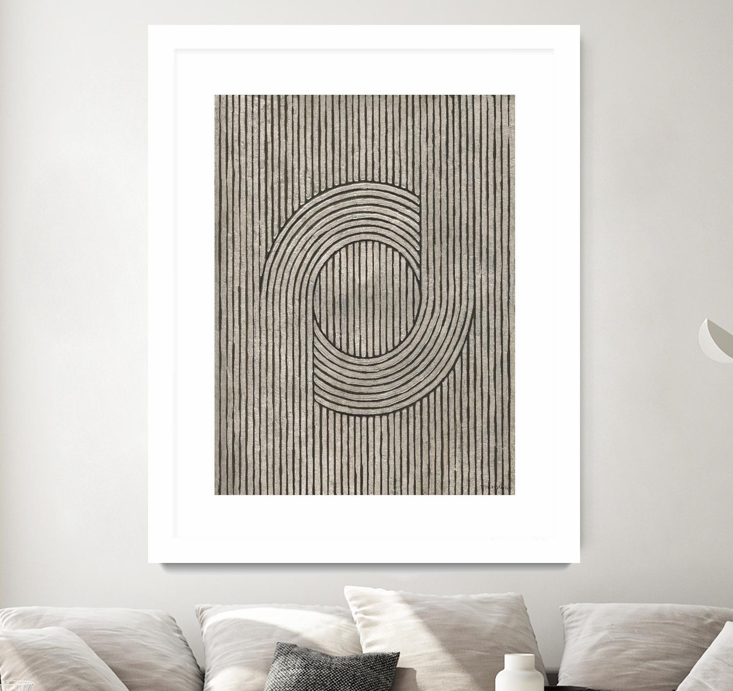 Cedar Grooves III by Vanna Lam on GIANT ART - black abstract abstract