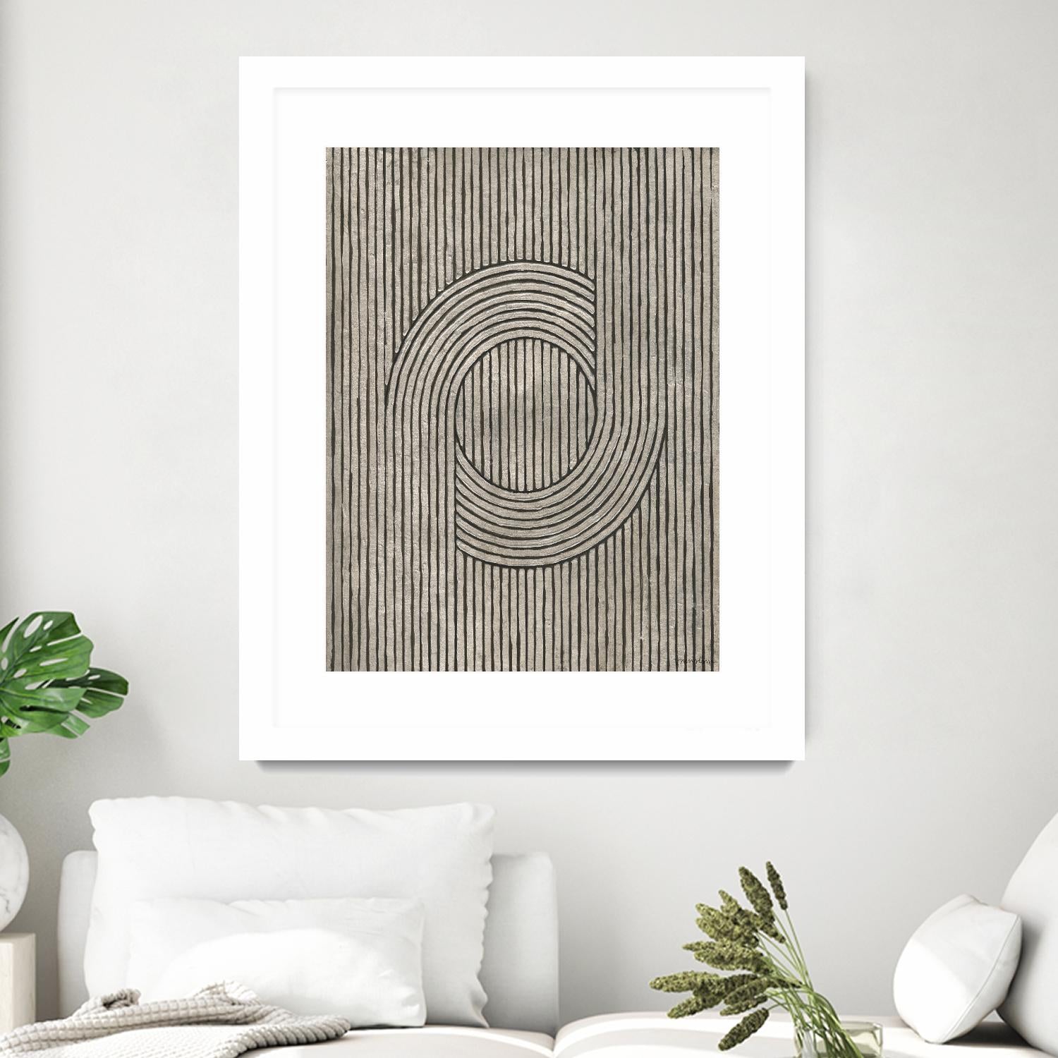 Cedar Grooves III by Vanna Lam on GIANT ART - black abstract abstract