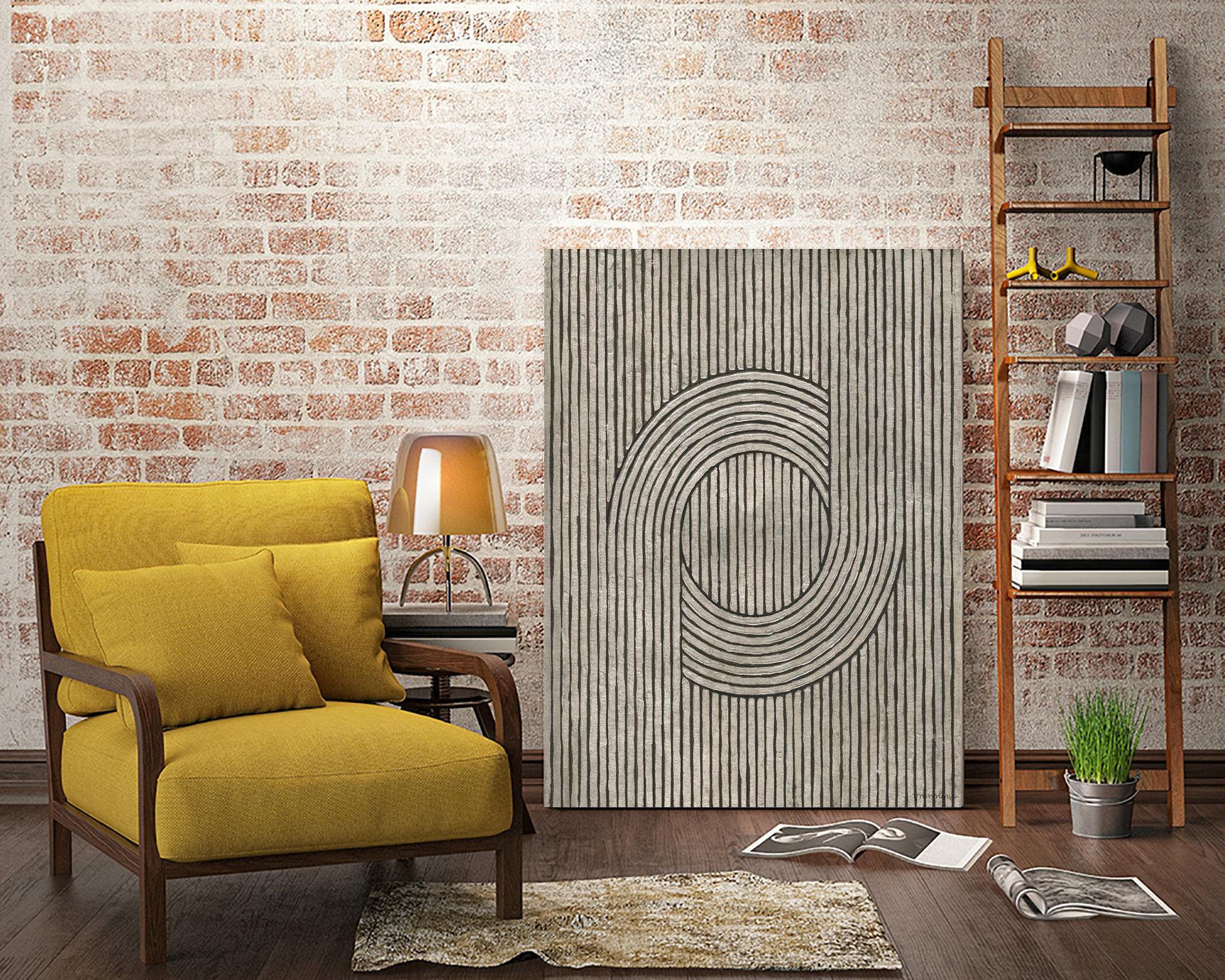 Cedar Grooves III by Vanna Lam on GIANT ART - black abstract abstract