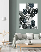 Dalmatian Rocks I by Grace Popp on GIANT ART - white abstract abstract