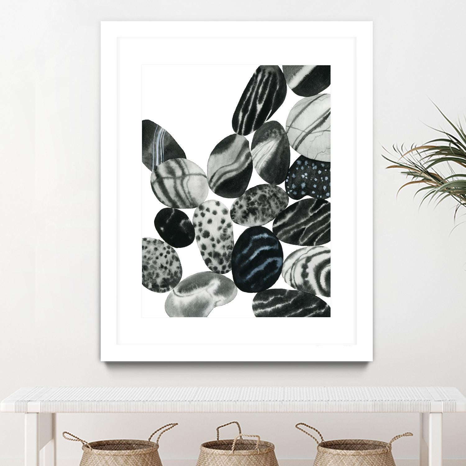 Dalmatian Rocks II by Grace Popp on GIANT ART - white abstract abstract