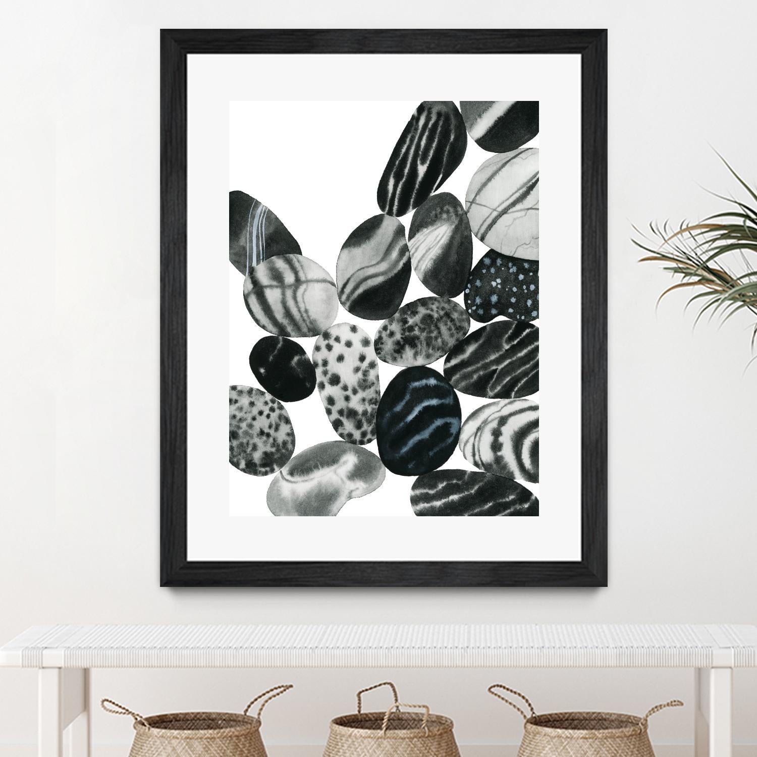 Dalmatian Rocks II by Grace Popp on GIANT ART - white abstract abstract