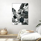 Dalmatian Rocks II by Grace Popp on GIANT ART - white abstract abstract