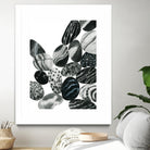 Dalmatian Rocks II by Grace Popp on GIANT ART - white abstract abstract