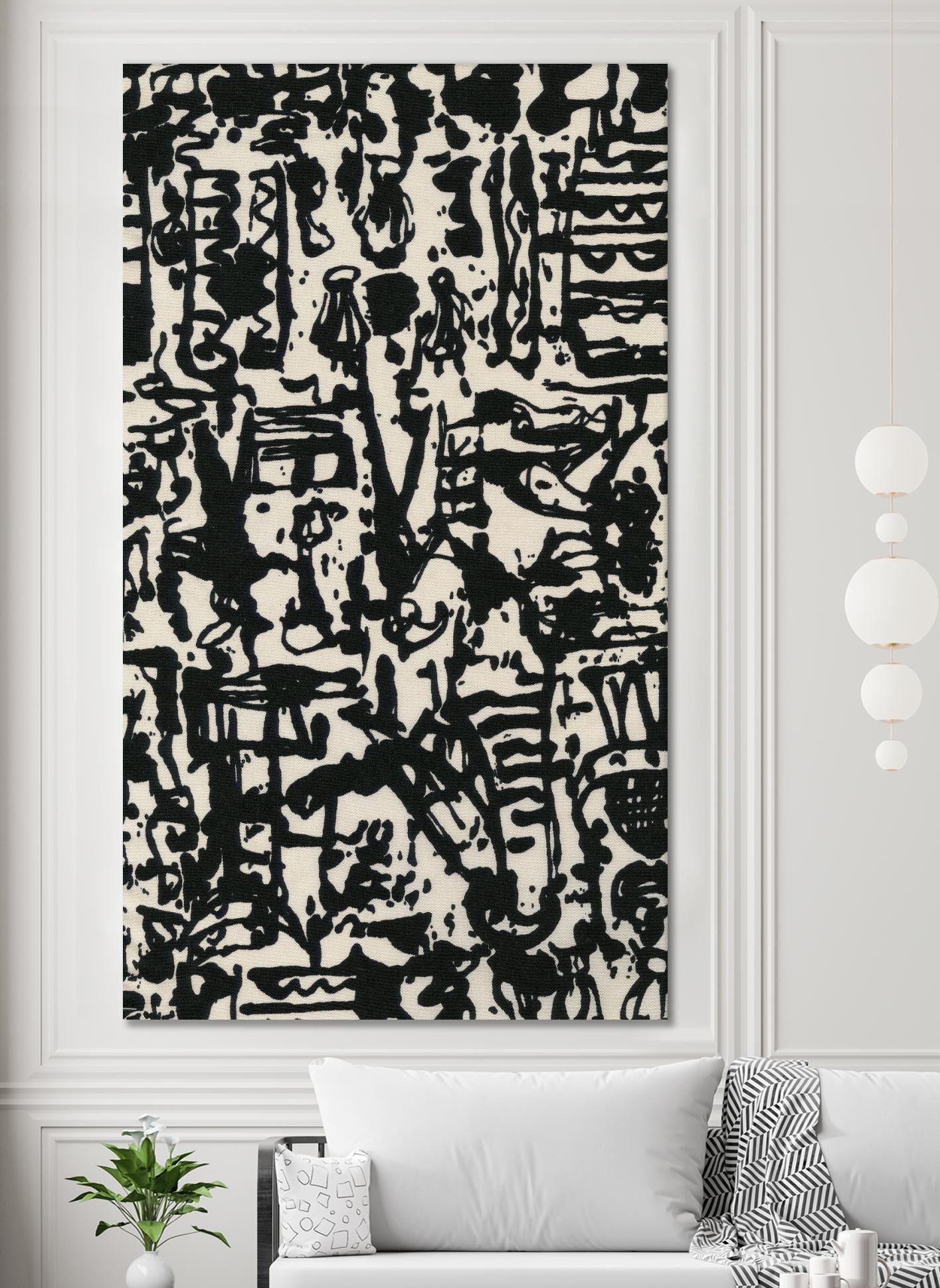 Graphic Mod Abstract I by Baxter Mill Archive on GIANT ART - beige abstract abstract