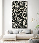 Graphic Mod Abstract II by Baxter Mill Archive on GIANT ART - beige abstract abstract