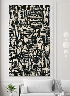 Graphic Mod Abstract II by Baxter Mill Archive on GIANT ART - beige abstract abstract