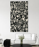 Graphic Mod Abstract II by Baxter Mill Archive on GIANT ART - beige abstract abstract