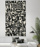 Graphic Mod Abstract II by Baxter Mill Archive on GIANT ART - beige abstract abstract