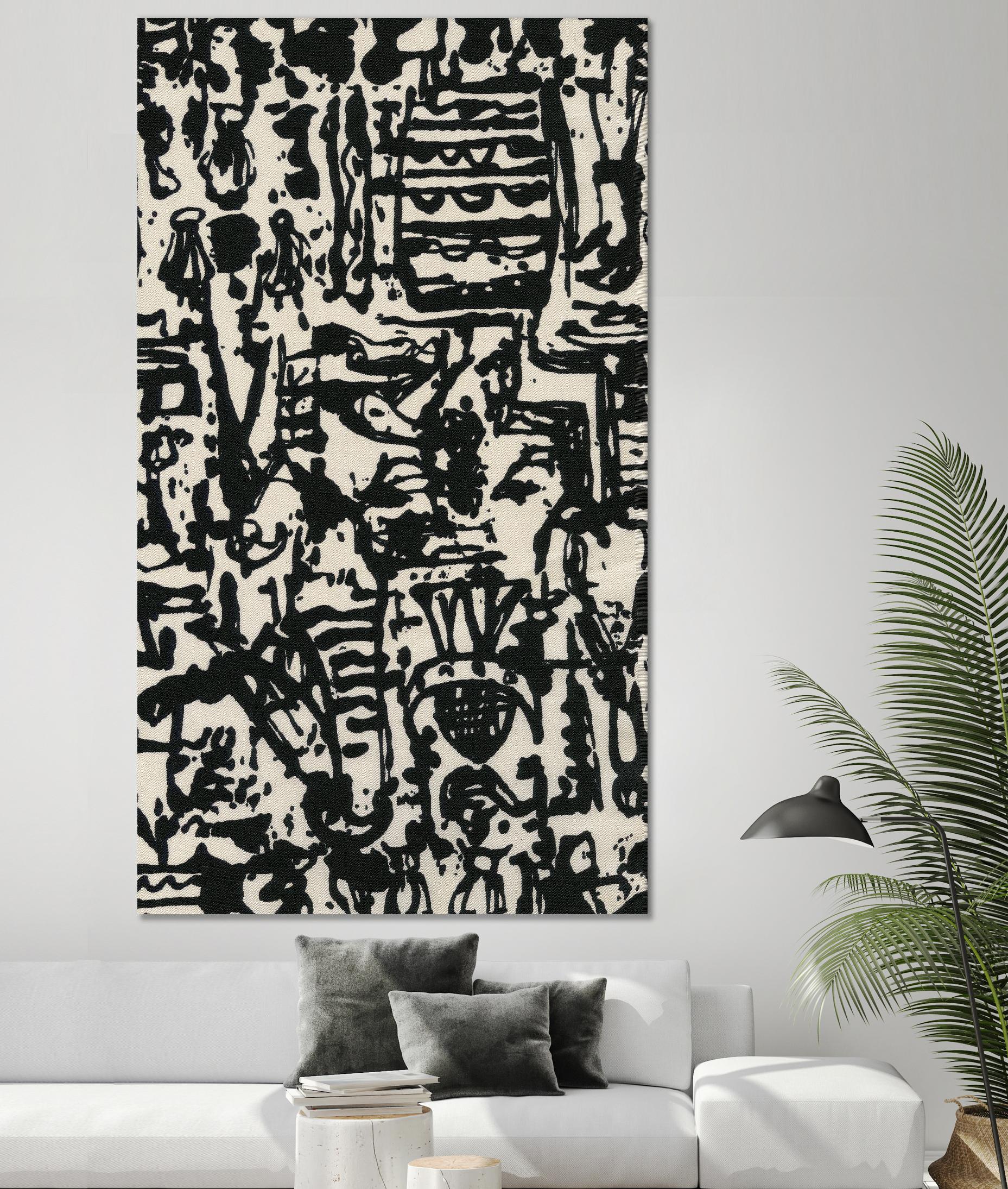 Graphic Mod Abstract II by Baxter Mill Archive on GIANT ART - beige abstract abstract