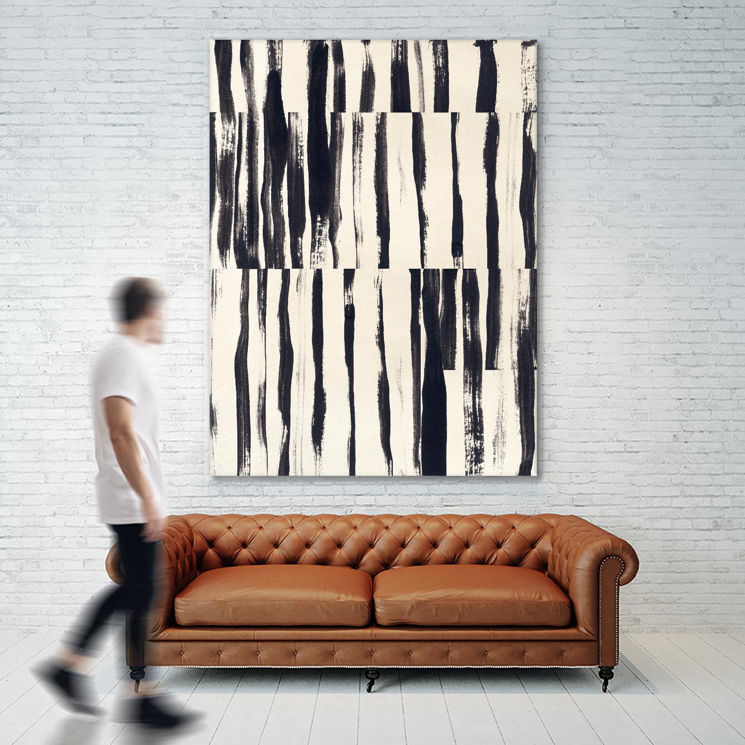 Minor Key I by June Vess on GIANT ART - beige abstract abstract