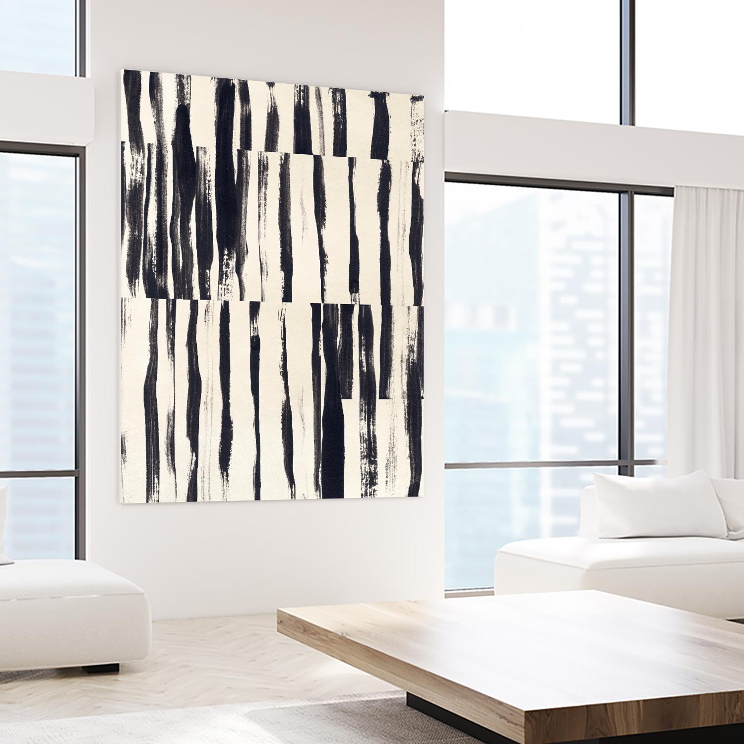 Minor Key I by June Vess on GIANT ART - beige abstract abstract