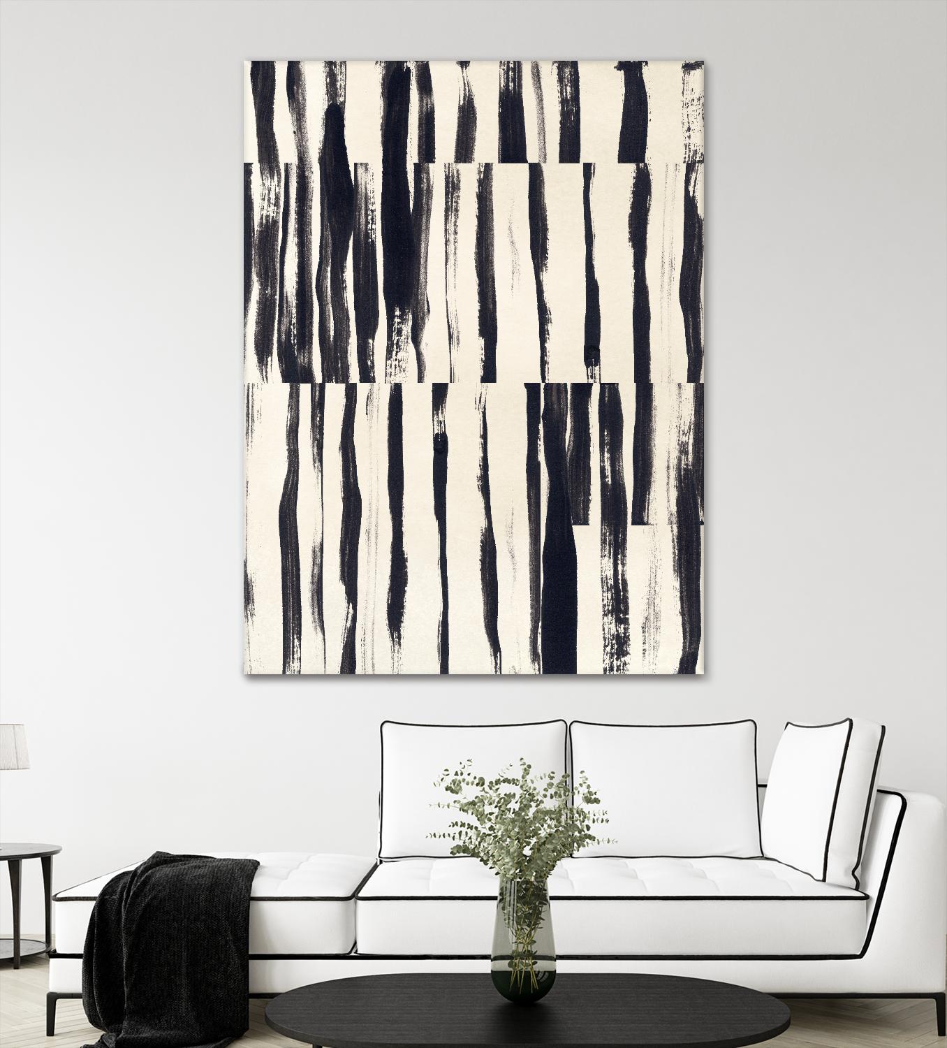 Minor Key I by June Vess on GIANT ART - beige abstract abstract