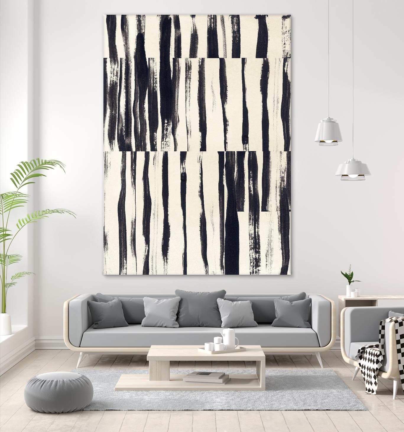 Minor Key I by June Vess on GIANT ART - beige abstract abstract