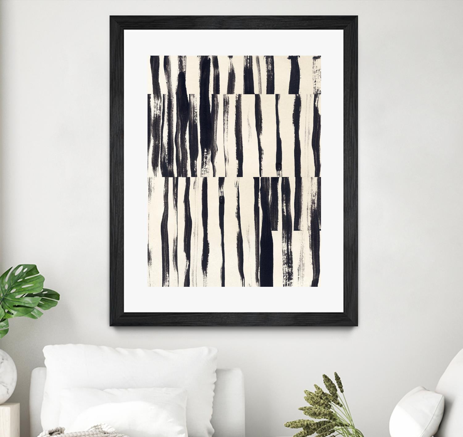 Minor Key I by June Vess on GIANT ART - beige abstract abstract