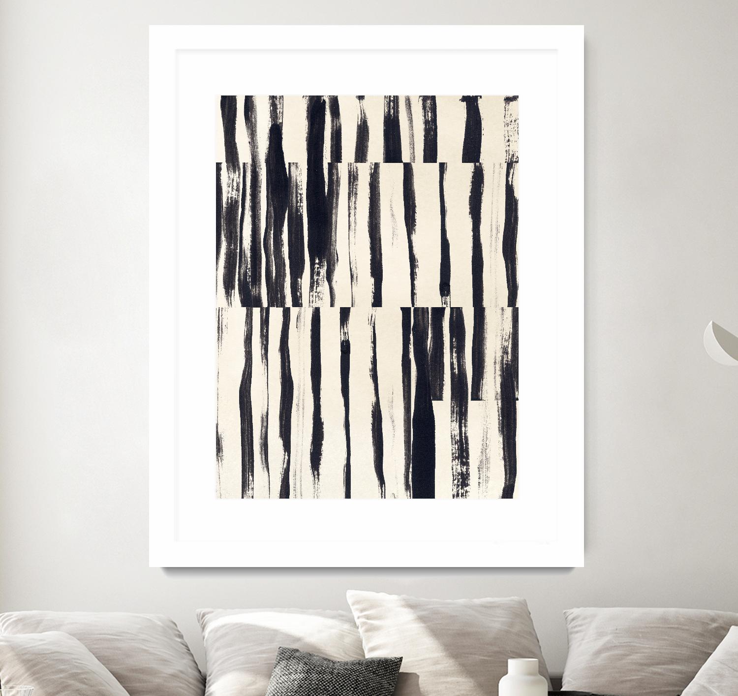 Minor Key I by June Vess on GIANT ART - beige abstract abstract