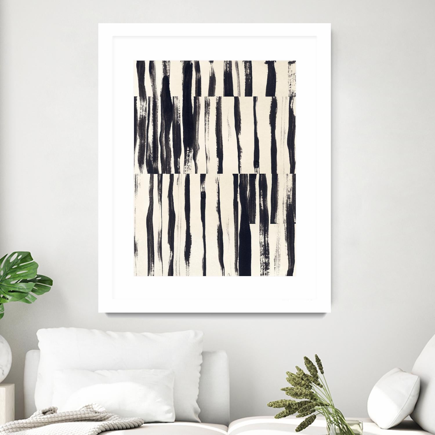 Minor Key I by June Vess on GIANT ART - beige abstract abstract