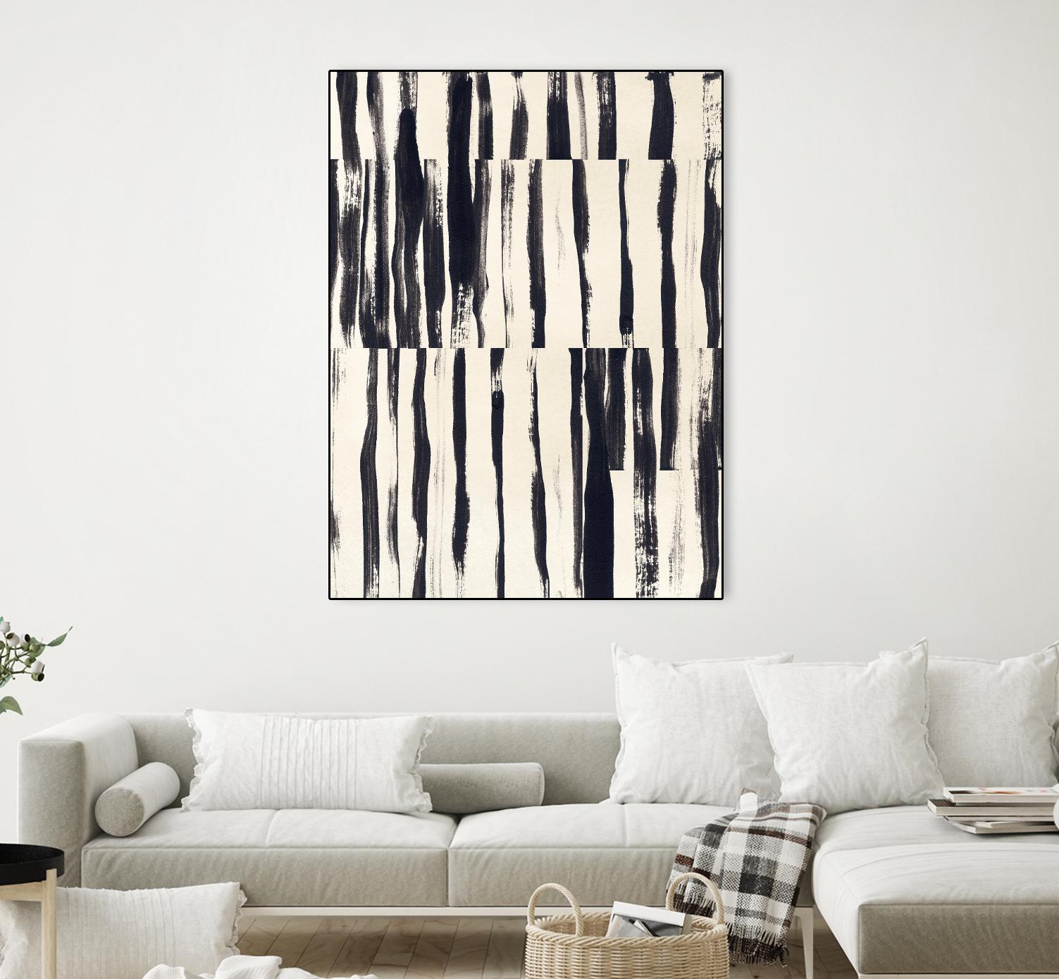 Minor Key I by June Vess on GIANT ART - beige abstract abstract