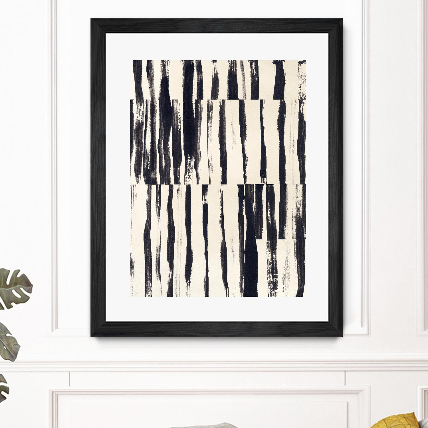 Minor Key I by June Vess on GIANT ART - beige abstract abstract