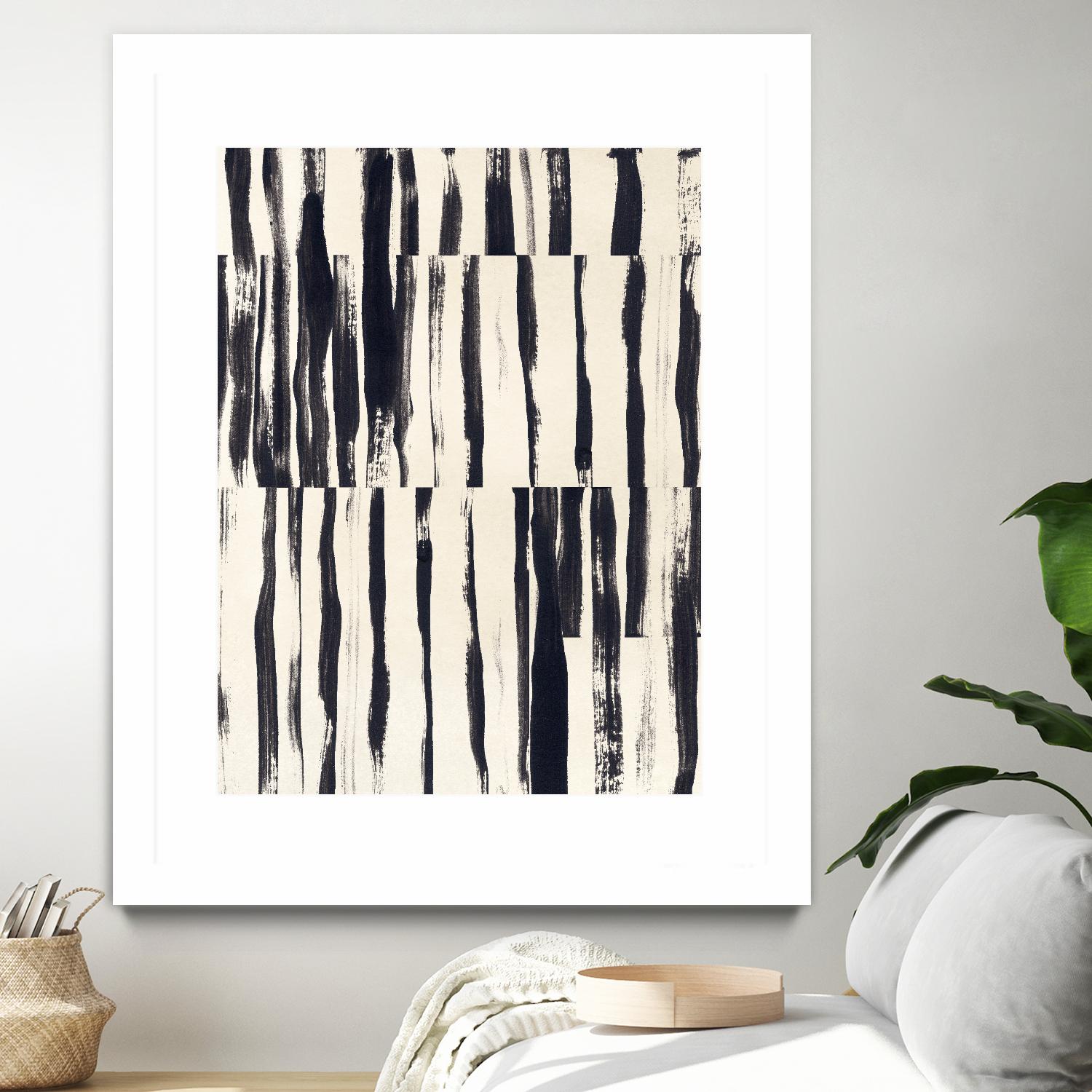 Minor Key I by June Vess on GIANT ART - beige abstract abstract