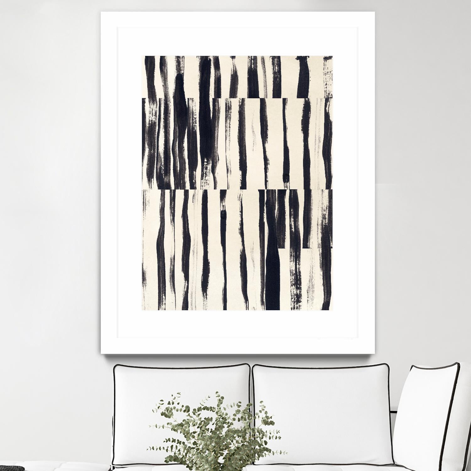 Minor Key I by June Vess on GIANT ART - beige abstract abstract