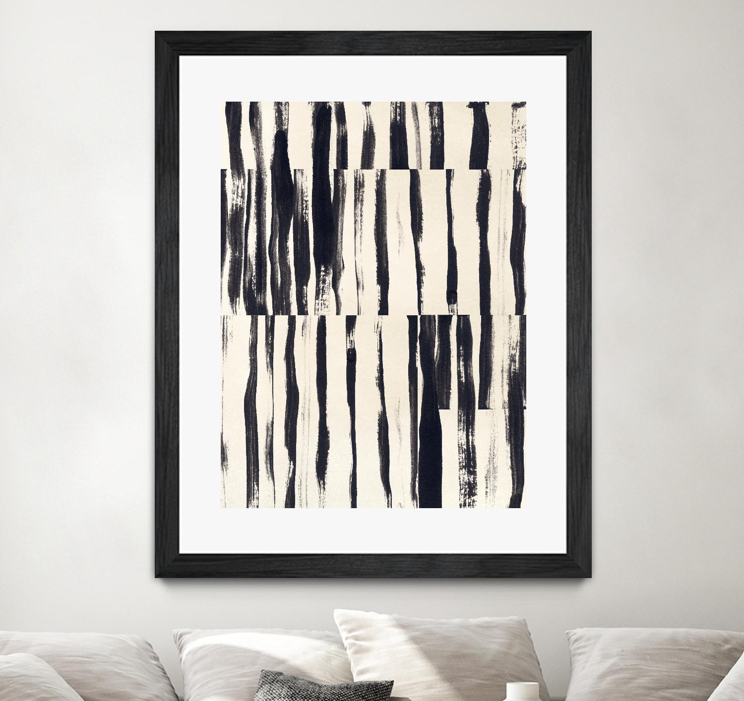 Minor Key I by June Vess on GIANT ART - beige abstract abstract