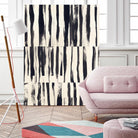 Minor Key II by June Vess on GIANT ART - beige  abstract abstract