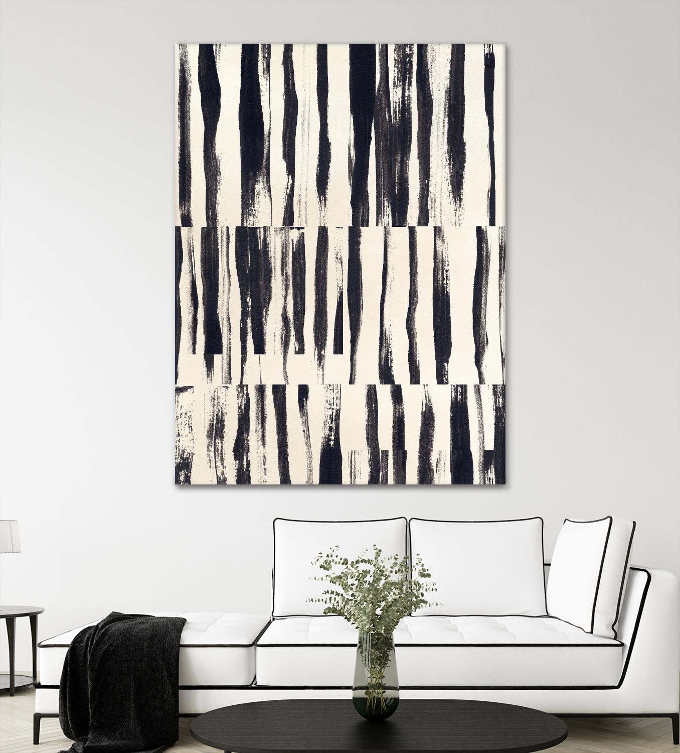 Minor Key II by June Vess on GIANT ART - beige  abstract abstract