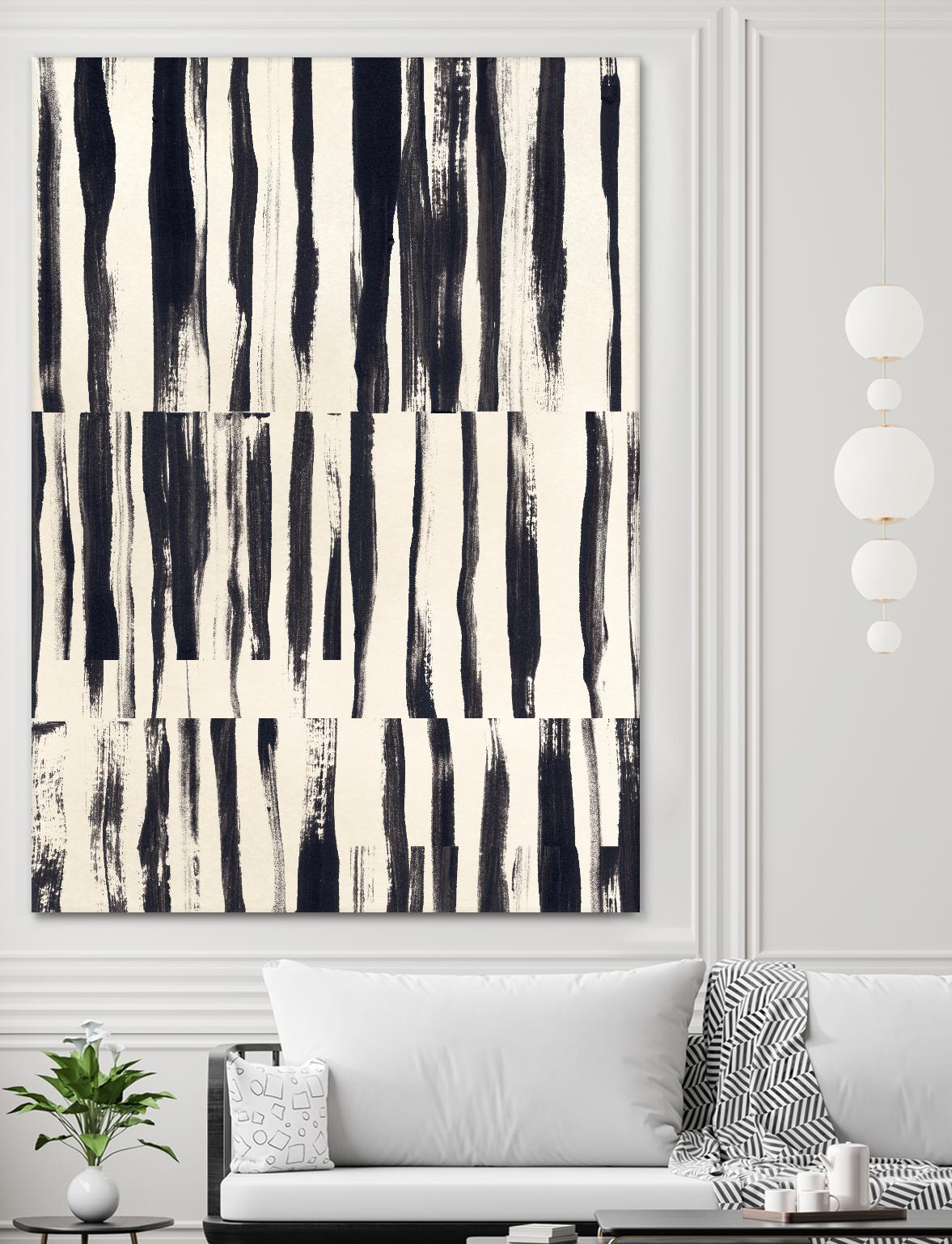 Minor Key II by June Vess on GIANT ART - beige  abstract abstract