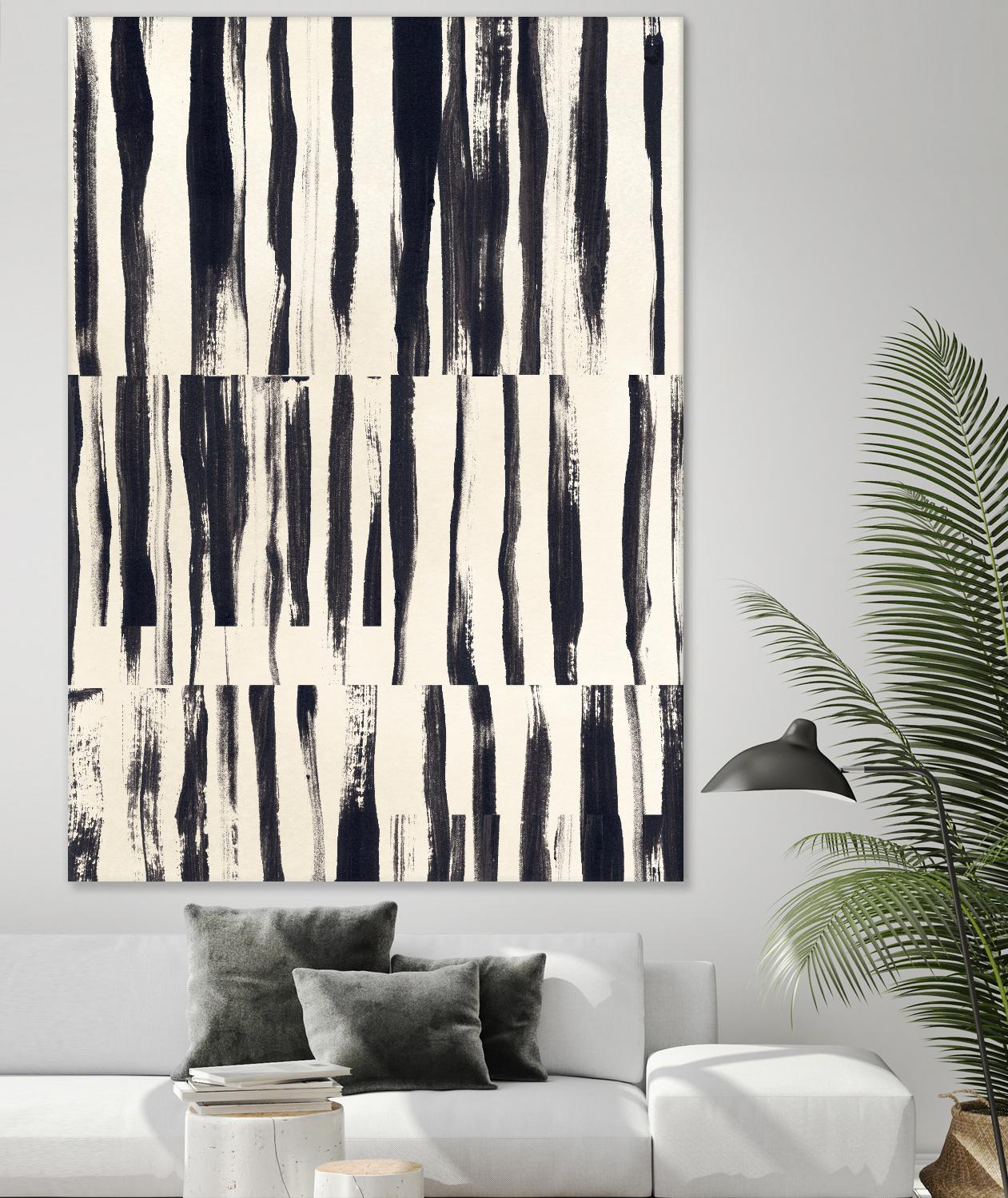 Minor Key II by June Vess on GIANT ART - beige  abstract abstract