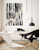 Minor Key II by June Vess on GIANT ART - beige  abstract abstract