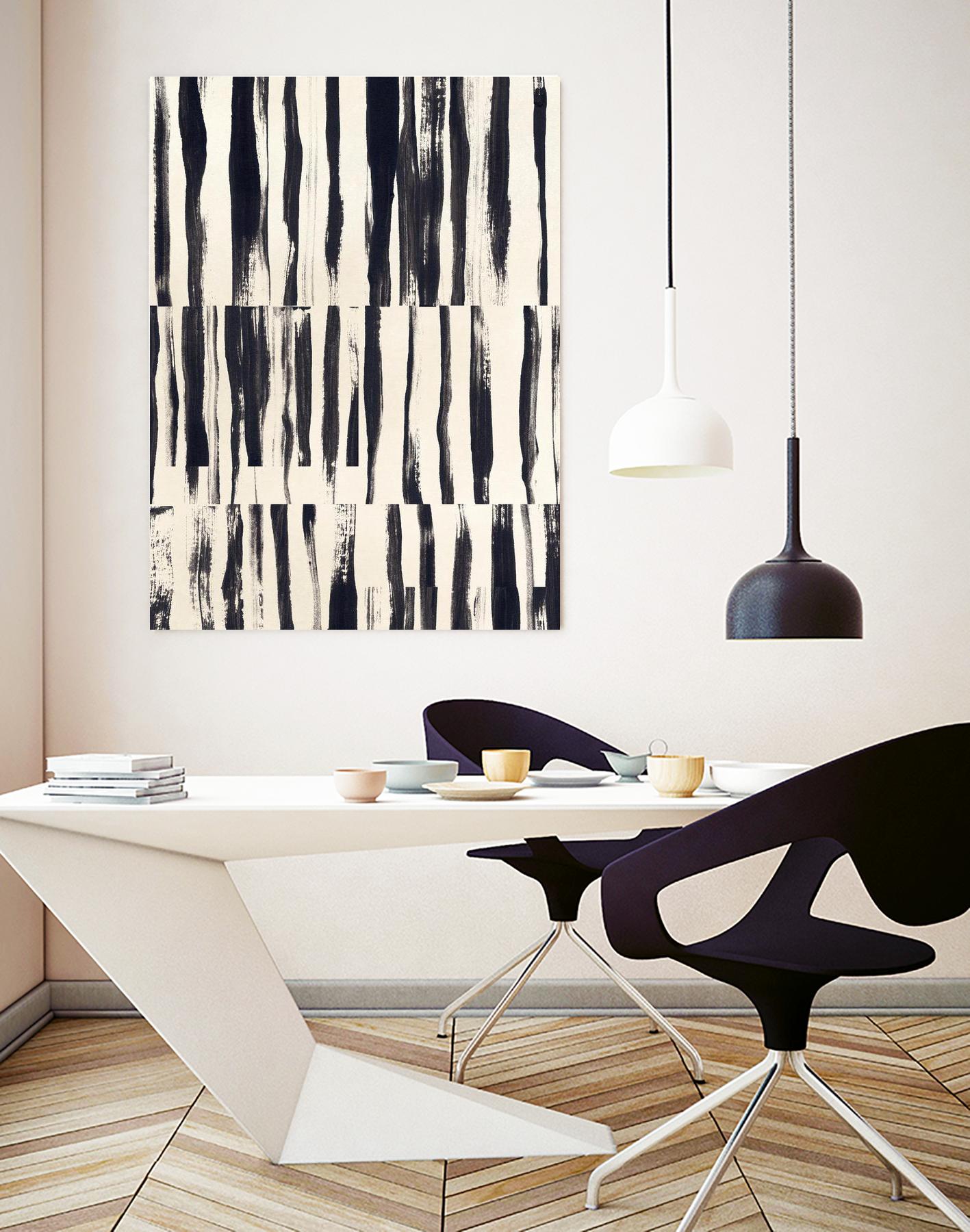 Minor Key II by June Vess on GIANT ART - beige  abstract abstract