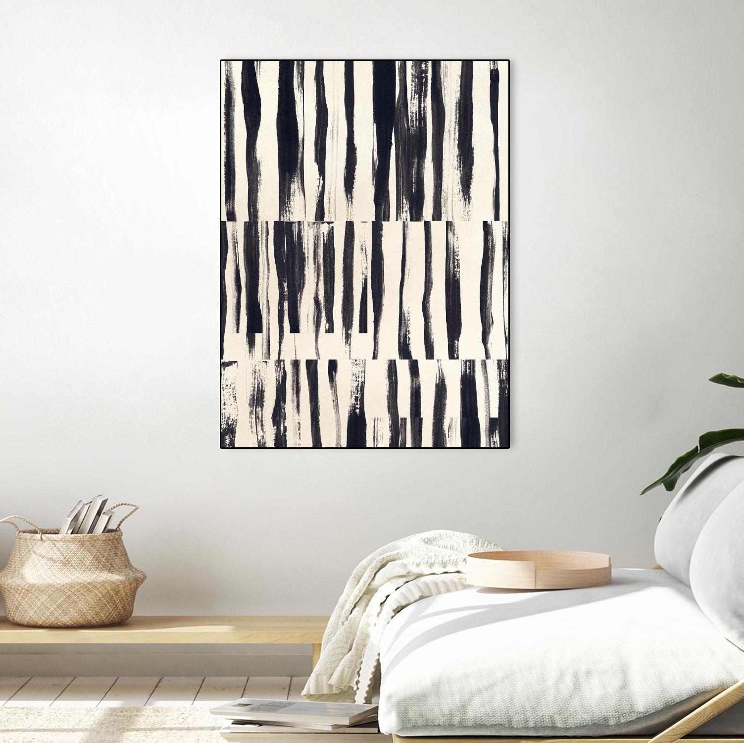 Minor Key II by June Vess on GIANT ART - beige  abstract abstract