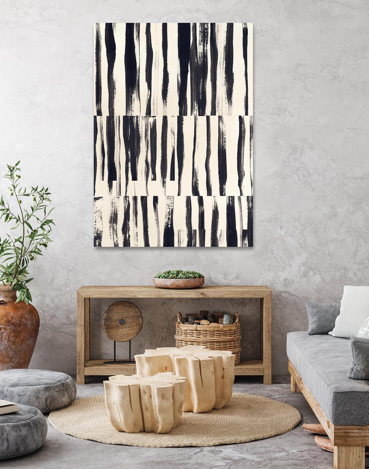 Minor Key II by June Vess on GIANT ART - beige  abstract abstract